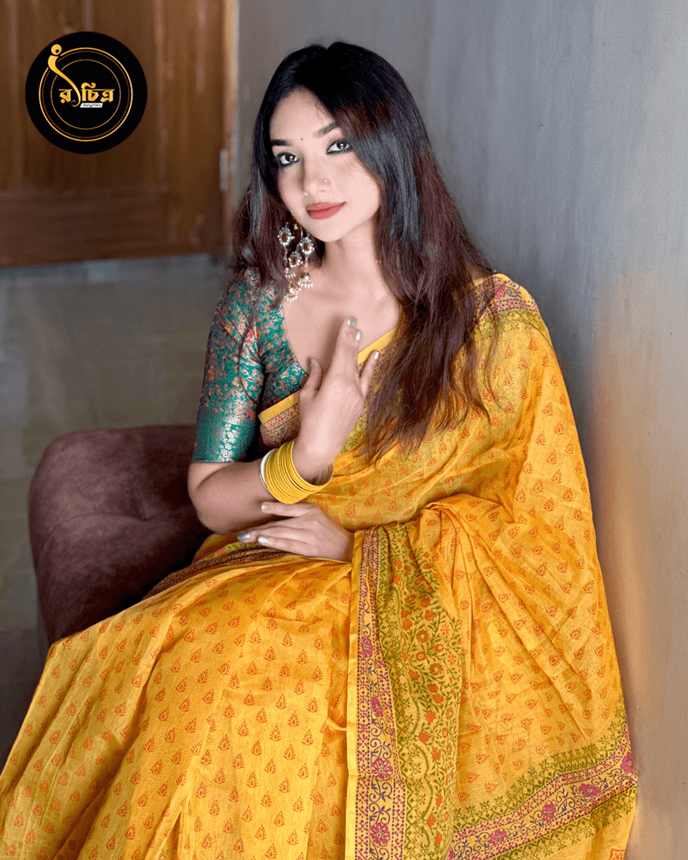 মসলিন শাড়ী (সেমি.1)
