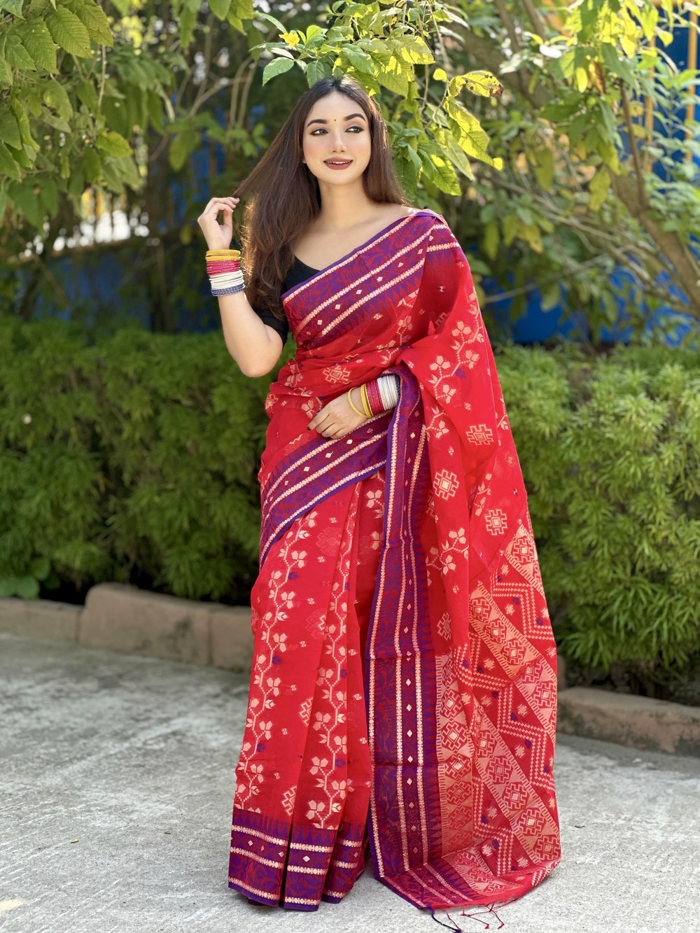 জামদানি শাড়ি (টেন্সিল 3 )