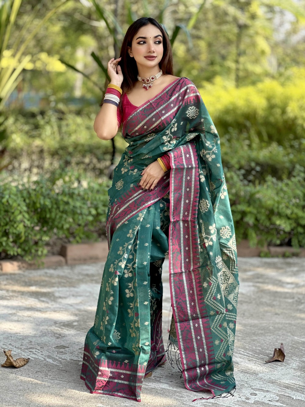 জামদানি শাড়ি (টেন্সিল 4 )
