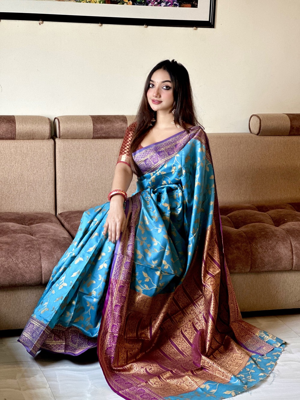 এক্সক্লুসিভ কাতান শাড়ি (32)